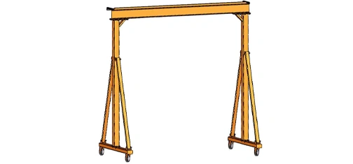 Fixed Height Steel Gantry Cranes