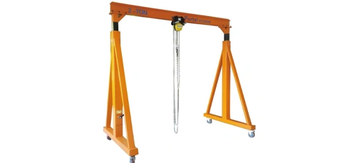 Manual Hand Turbine Lift Gantry Crane