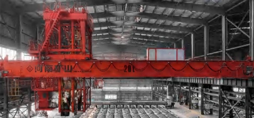 Carbon Block Stacking Crane