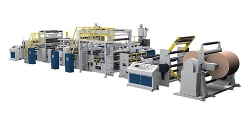GIII Turret Tandem Extrusion Lamination Machine