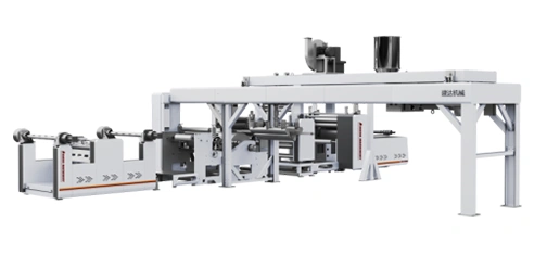 Single-sided Extrusion Coating And Lamination Unit For Non-woven Substrates