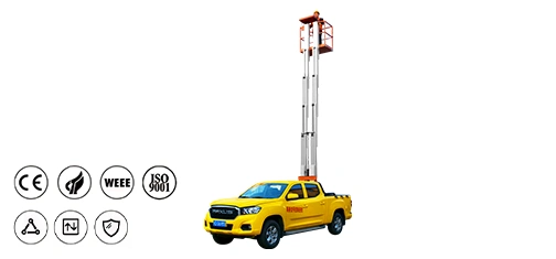 Vehicle-Mounted Mast-Type AWP